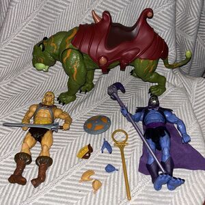 Masters‎ Of The Universe Revelation Masterverse He-Man Skeletor Figures MOTU C3